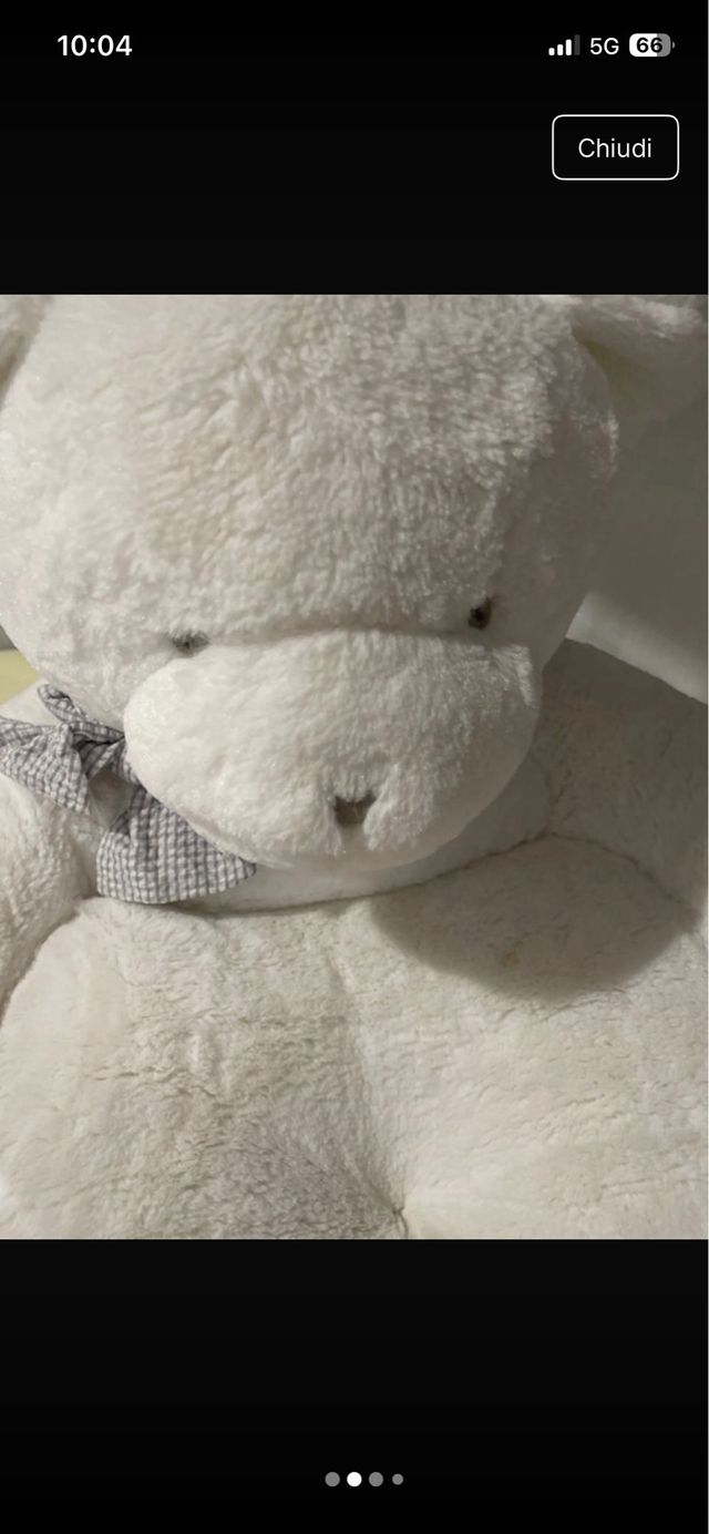 Poltrona Peluche Orsetto Bimbi