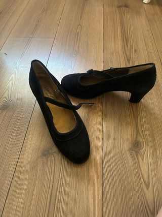 Zapatos de baile flamenco negros