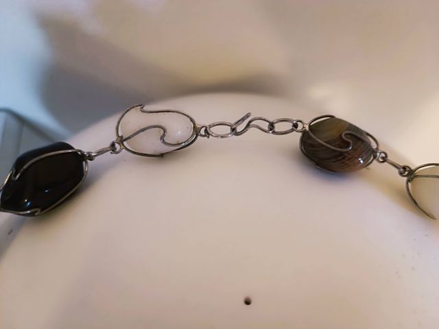 Collana Vintage Pietre Naturali Artigianale