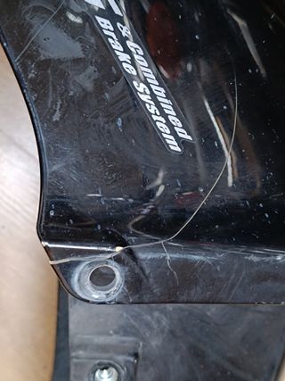 Guardabarros Delantero Honda Forza 250 Negro