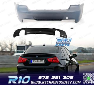 PARAGOLPES TRASERO BMW E90 05-11 LOOK M 335i