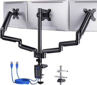 NUEVO soporte 3 monitores 13-27" pantallas 2 usb