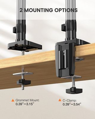 NUEVO soporte 3 monitores 13-27" pantallas 2 usb