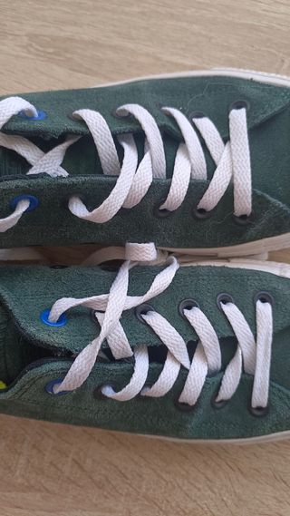 Converse Lunarlon unisex verde botella. Talla 41. 