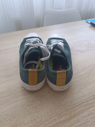Converse Lunarlon unisex verde botella. Talla 41. 