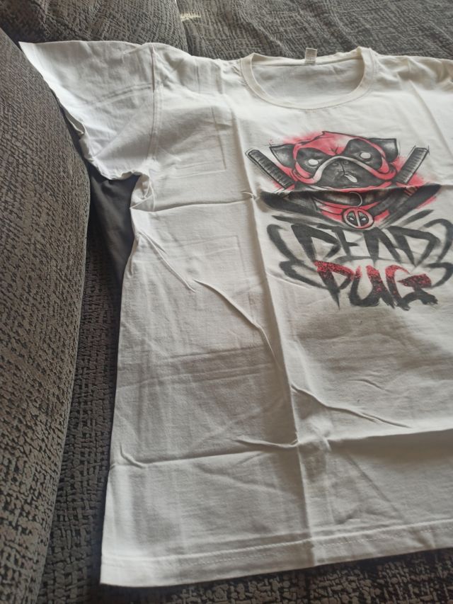 Camiseta Deadpug Deadpool XL