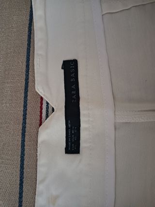 Pantalón corto Zara blanco Talla XS