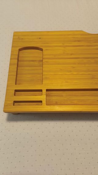 Base de madera para monitor de pc