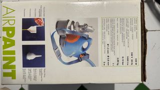 Pistola de Pintura AIRPAINT Azul y Naranja