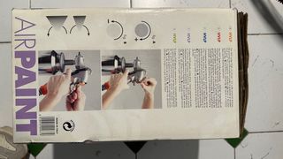 Pistola de Pintura AIRPAINT Azul y Naranja