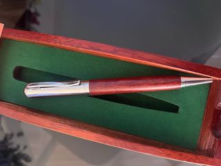 Penna artigianale legno e metallo