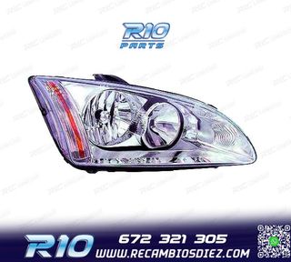 FARO DCH PARA FORD FOCUS II 04-08 FONDO CROMO