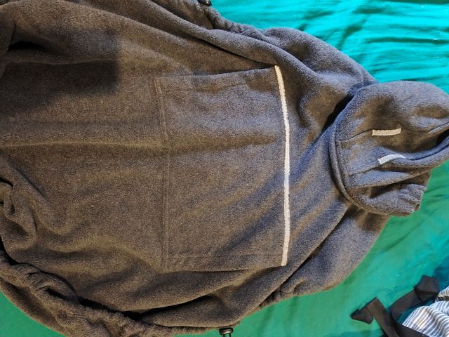 Cobertor de porteo gris polar