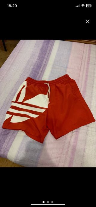 Bañador Adidas Rojo