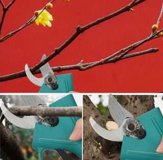 Forbici Potatura e Motosega Giardino 4 Batterie