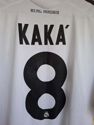 Camiseta Real Madrid dorsal Kaka 