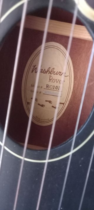 Washburn Rover Guitarra acústica de Viaje