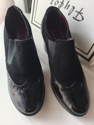 Zapatos Invierno Mujer Jessica Negros