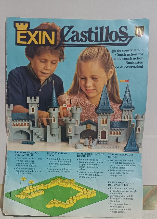 Catálogo Instrucciones Exin Castillos Golden IV