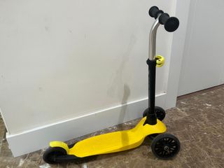 Patinete amarillo de 3 ruedas infantil Decathlon