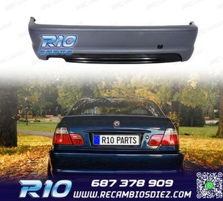 PARAGOLPES TRASERO BMW E46 COUPE CABRIO 98-06 LOOK M