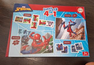 Puzzle Spiderman 4 en 1 Educa