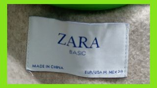 Abrigo oversize beige talla única