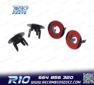 KIT 4 SOPORTES PDC BMW E90 05- PARAGOLPES TRASERO LOOK M