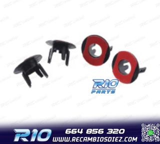 KIT 4 SOPORTES PDC BMW E92 06- PARAGOLPES TRASERO LOOK M T