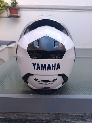 Casco LS2 Blanco y Negro