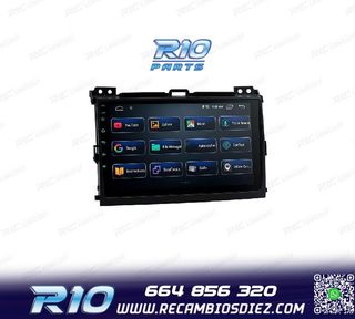 RADIO GPS ANDROID 12 PARA TOYOTA LAND CRUISER 02-09