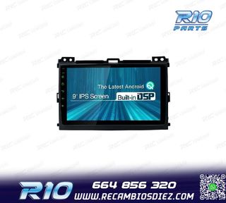 RADIO GPS ANDROID 12 PARA TOYOTA LAND CRUISER 02-09