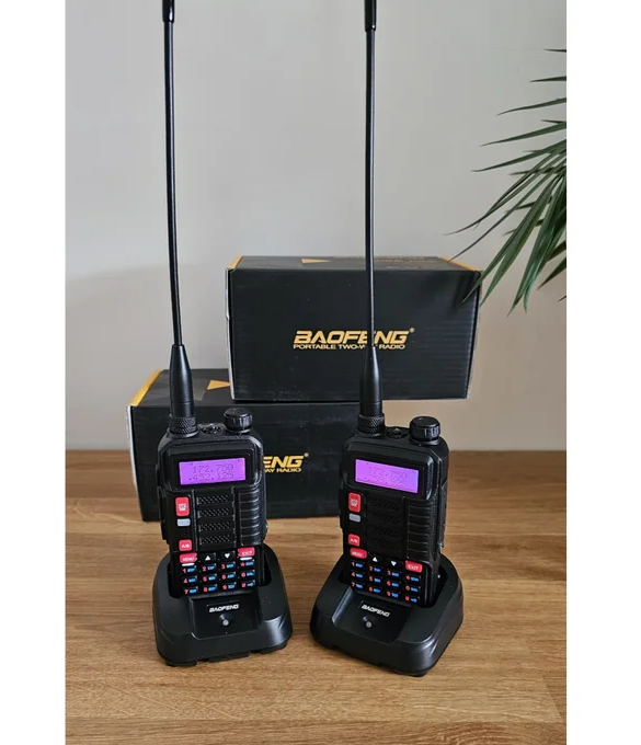 2 Radio Portatile Baofeng UV 10R DUAL BAND 10W