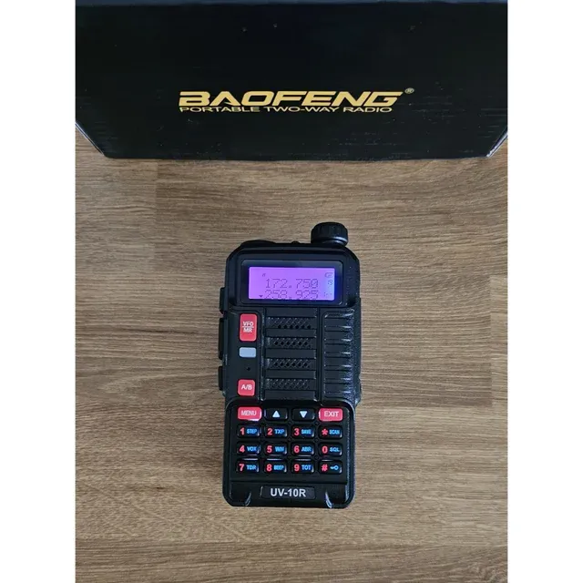 2 Radio Portatile Baofeng UV 10R DUAL BAND 10W
