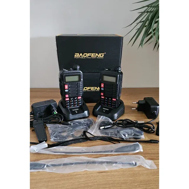 2 Radio Portatile Baofeng UV 10R DUAL BAND 10W