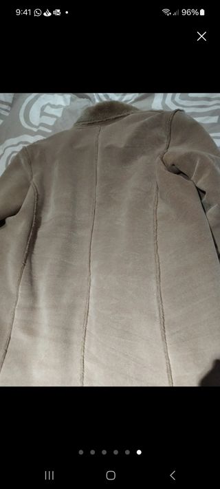 Cazadora Pelliza Beige Talla L