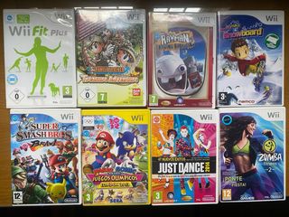 Lote juegos Wii 