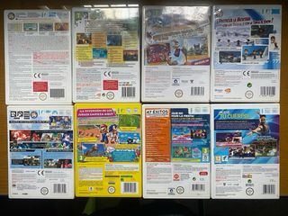 Lote juegos Wii 