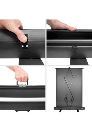 Pantalla Proyector Duronic 100 pulgadas Blanca