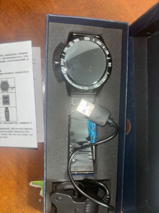 Reloj inteligente negro