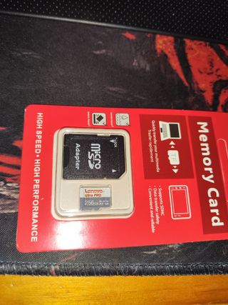 Tarjeta Micro SD Lenovo Ultra PRO 256GB