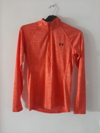 Camiseta deportiva Under Armour naranja