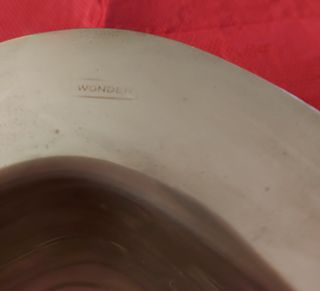 Piatto in ottone 21x21 cm