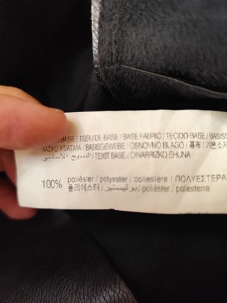 Falda polipiel Pull & Bear