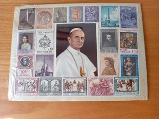 Francobolli Vaticano Paolo VI