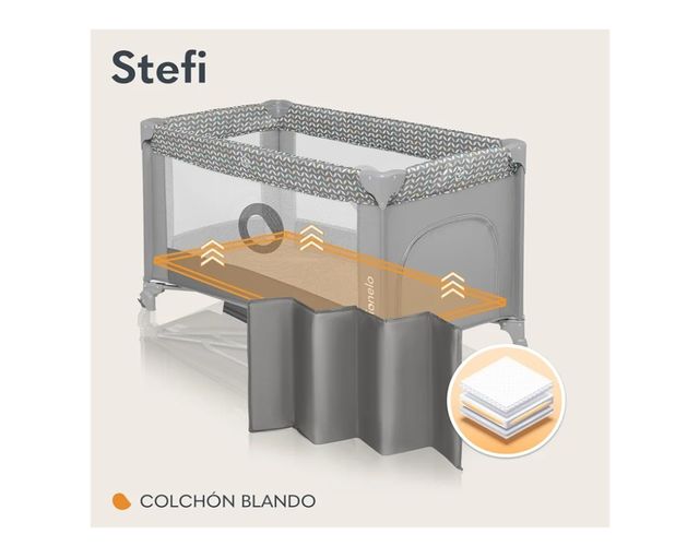 Cuna de viaje Lionelo + complementos