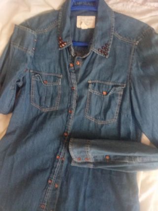 Camisa vaquera Pull&Bear mujer Talla S