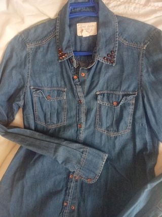 Camisa vaquera Pull&Bear mujer Talla S