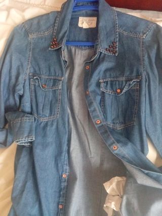 Camisa vaquera Pull&Bear mujer Talla S