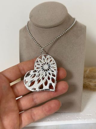 Collana cuore Artlinea oro e argento